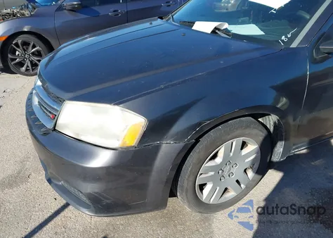 2014 Dodge Avenger Se z USA, uszkodzony, nr VIN 1C3CDZAB2EN202410